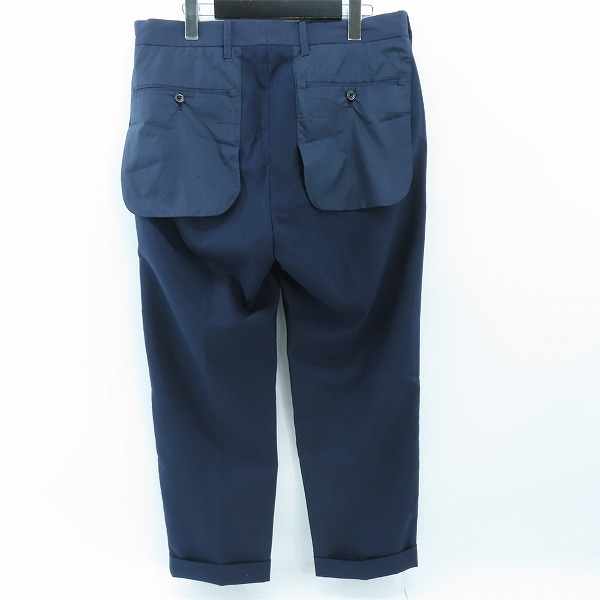 実際に弊社で買取させて頂いたUNITED ARROWS＆SONS/ユナイテッドアローズアンドサンズ NVy by NICK WOOSTER スラックスパンツ 5551-299-0113/Lの画像 1枚目