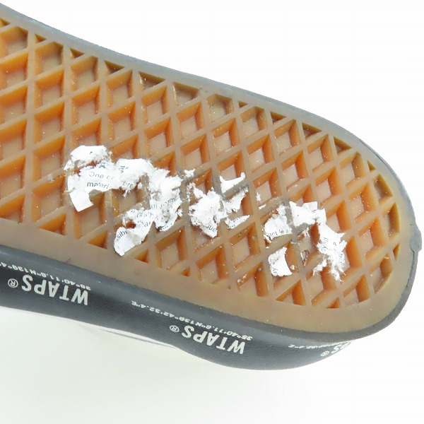 実際に弊社で買取させて頂いたVANS×WTAPS/バンズ×ダブルタップス OG OLD SKOOL LX オールドスクール  VN0A4P3X20F/29の画像 7枚目