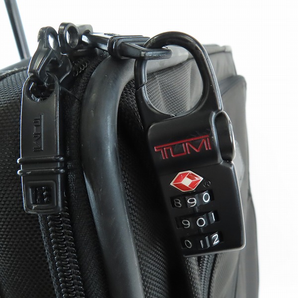 実際に弊社で買取させて頂いたTUMI/トゥミ 2輪キャスター付きラゲージ ガーメント バッグ キャリーケース 22024D2の画像 7枚目