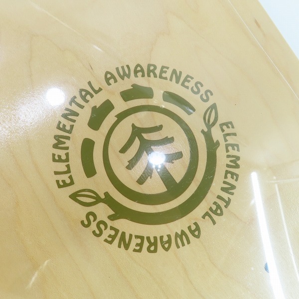 実際に弊社で買取させて頂いた【未開封】ELEMENT/エレメント AWARENESS SHAPE＃2 スケートボード/スケボーデッキ/7.5×31.25の画像 4枚目