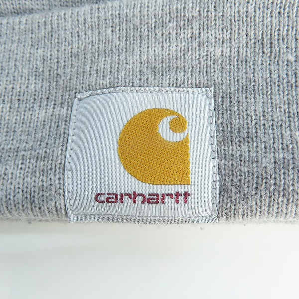 実際に弊社で買取させて頂いたCarhartt/カーハート ACRYLIC WATCH HAT ビーニーニット帽の画像 4枚目