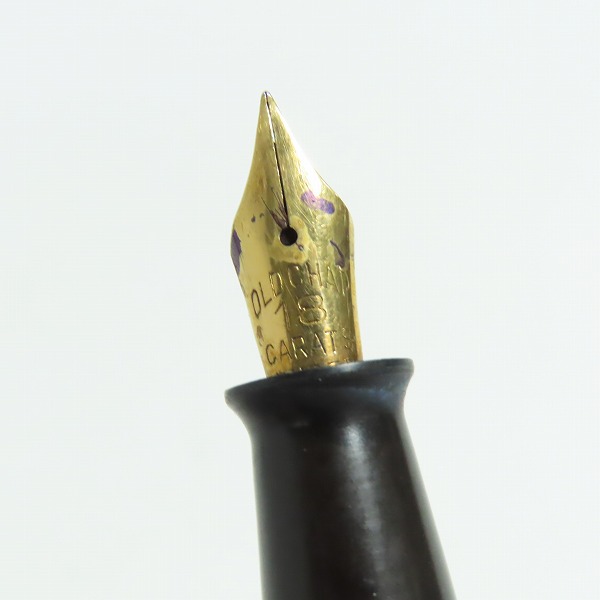 実際に弊社で買取させて頂いた【ノーブランド扱い】OLD CHAP/ヴィンテージ 万年筆の画像 3枚目