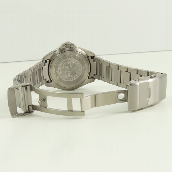実際に弊社で買取させて頂いたCITIZEN/シチズン PROMASTER プロマスター エコドライブ 腕時計 PMD56-2952の画像 3枚目