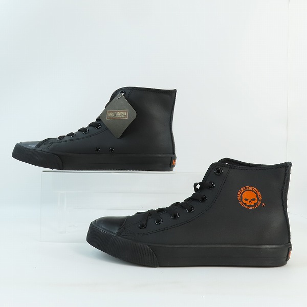 実際に弊社で買取させて頂いたHARLEYDAVIDSON/ハーレーダビッドソン ハイカット スニーカー/D93343/26.5の画像 3枚目