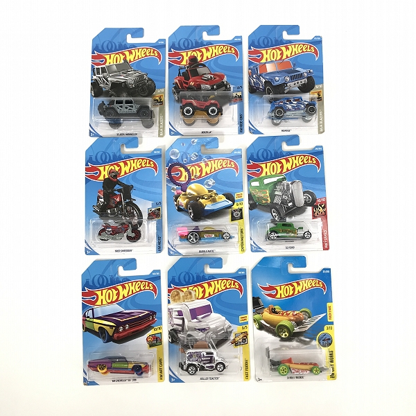 実際に弊社で買取させて頂いた【おまとめ/未開封】Hot Wheels/ホットウィール FAST FOODIE ROLLER TOASTER/BAJA BLAZERS HUMVEE トレジャーハント 他
