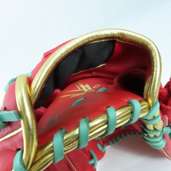 実際に弊社で買取させて頂いたRawlings/ローリングス 投手ピッチャー用 軟式用グローブ GR3FHTCA15Wの画像 3枚目