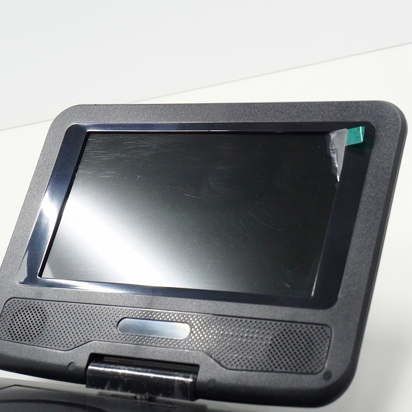 実際に弊社で買取させて頂いたGREEN HOUSE/グリーンハウス PDV-GD701 -BK 7型 ポータブル DVDプレーヤー 動作確認済みの画像 3枚目