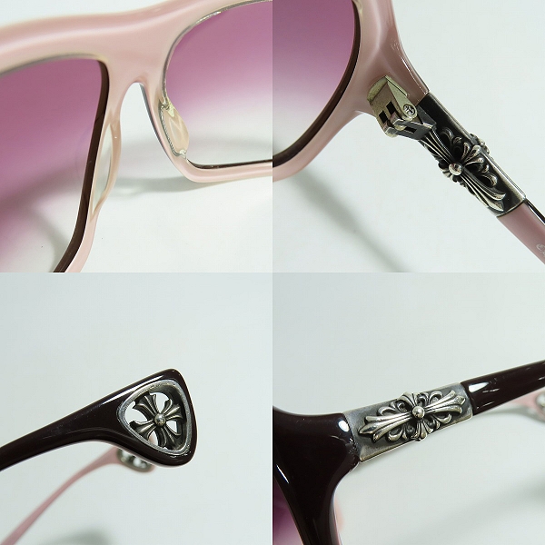 実際に弊社で買取させて頂いたCHROME HEARTS/クロムハーツ THRUST ビッグレンズ サングラス/アイウェアの画像 3枚目