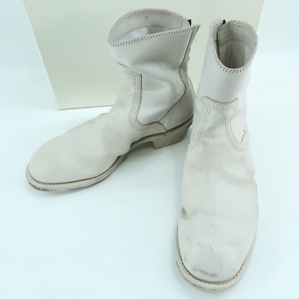 実際に弊社で買取させて頂いたJULIUS/ユリウス ステアリバース バックジップ ブーツ/2