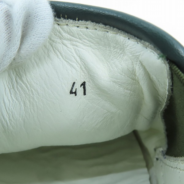 実際に弊社で買取させて頂いたMoncler/モンクレール カモフラ/迷彩柄 キャンバス スリッポンシューズ 41の画像 5枚目