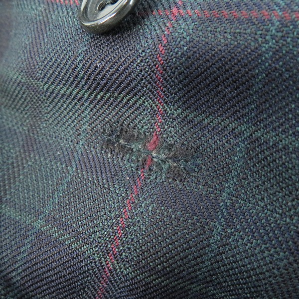 実際に弊社で買取させて頂いたChristian Dior SPORTS/クリスチャンディオールスポーツ チェック スラックスパンツ/Mの画像 6枚目