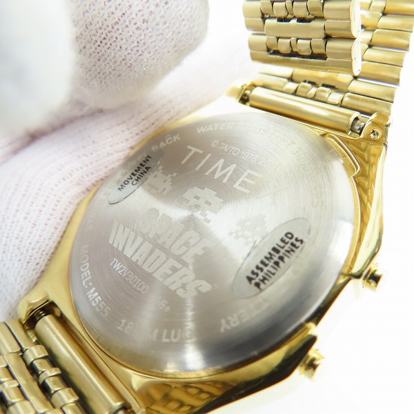 実際に弊社で買取させて頂いた(1)TIMEX/タイメックス スペースインベーダー  腕時計 TW2V30100の画像 3枚目