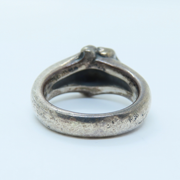 実際に弊社で買取させて頂いたBloodyMary/ブラッディマリー ボーン デザイン リング 2003年 クリスマス限定 19号の画像 3枚目