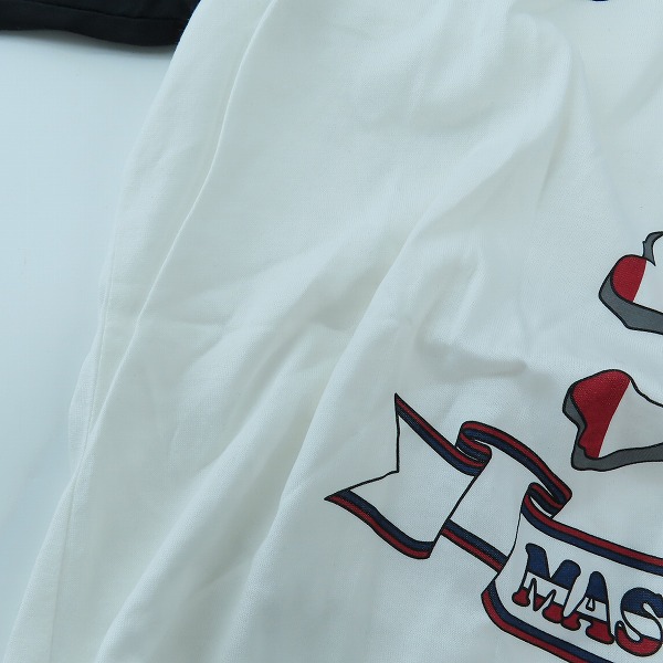 実際に弊社で買取させて頂いた【未使用】mastermind JAPAN/マスターマインドジャパン the great world wide freedom 七分袖カットソー MD2-TS129-1/Lの画像 4枚目