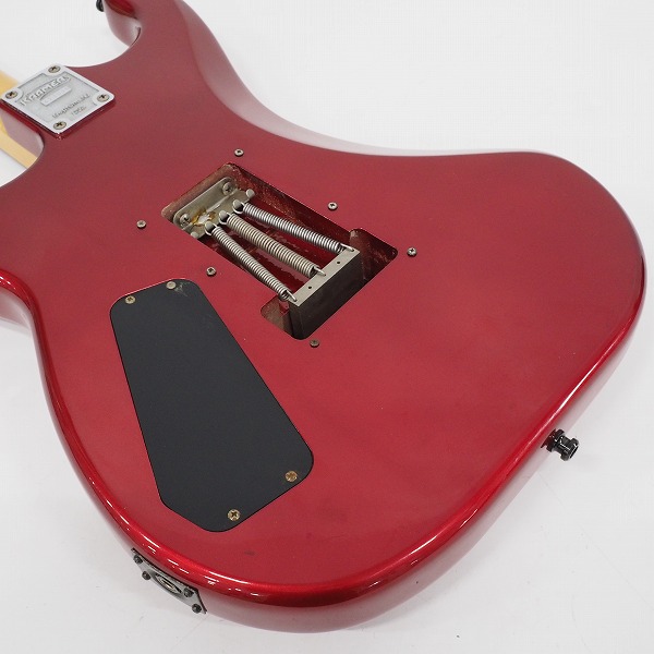 実際に弊社で買取させて頂いた★KRAMER/クレーマー JK-1000/JK1000 マッチングヘッド フロイドローズ搭載 エレキギター ソフトケース付の画像 7枚目