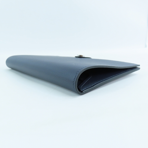実際に弊社で買取させて頂いたHERMES/エルメス R.M.S トゥタンマン べトン ブルーニュイ 長財布 H084994CKADの画像 2枚目