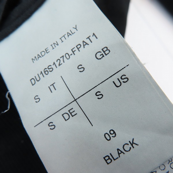 実際に弊社で買取させて頂いたRick Owens DRKSHDW/リックオウエンス ダークシャドウ パッチ プルオーバースウェット DU16S1270-FPAT1/Sの画像 3枚目
