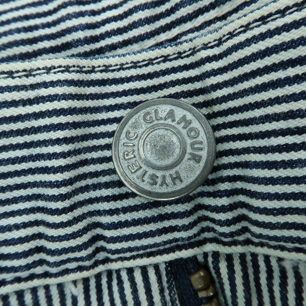 実際に弊社で買取させて頂いたHYSTERIC GLAMOUR/ヒステリックグラマー ボーダーペインターパンツ 02202AP04/Lの画像 6枚目