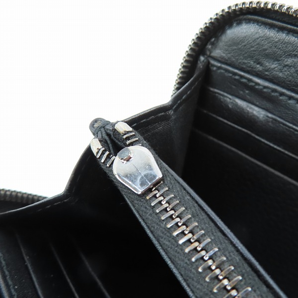 実際に弊社で買取させて頂いたChristian Dior/クリスチャンディオール cdロゴ ラウンドジップ長財布の画像 6枚目