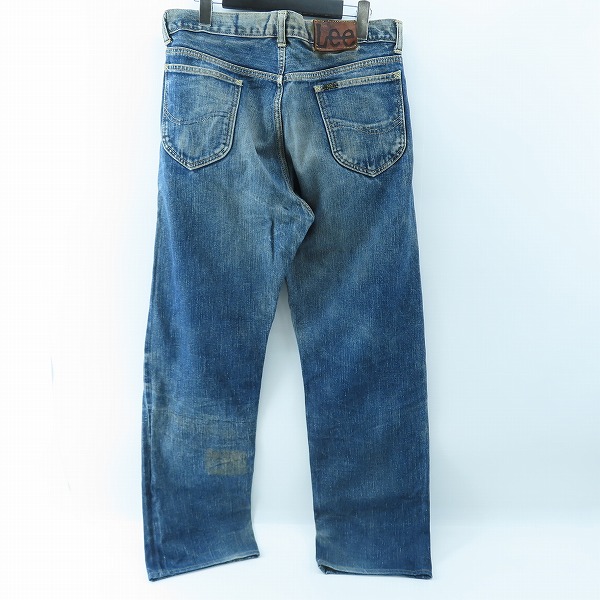 実際に弊社で買取させて頂いたLee×THE REAL McCOY'S/リー×リアルマッコイズ 101B 復刻 赤タグ デニムパンツ 9784-89 /32の画像 1枚目
