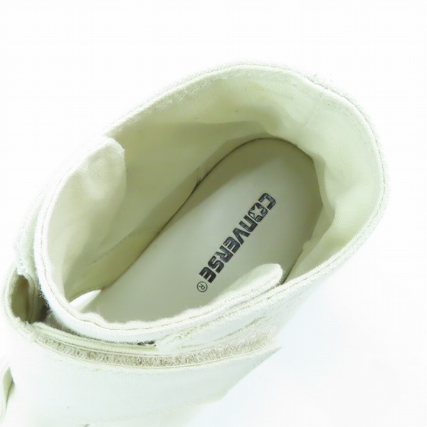 実際に弊社で買取させて頂いたCONVERSE/コンバース ALL STAR LIGHT THONG V-1 HI/オールスター ライト トング サンダル ホワイト 31305591/26.0の画像 4枚目