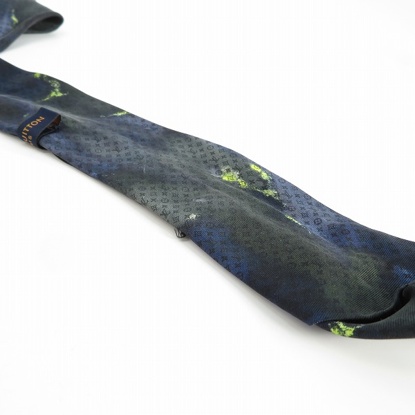 実際に弊社で買取させて頂いたLOUIS VUITTON/ルイヴィトン 総柄ネクタイ の画像 3枚目