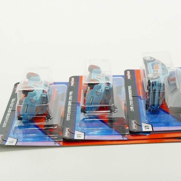 実際に弊社で買取させて頂いた【未開封】Hot Wheels/ホットウィール Gulf 60s FIAT 500D MODIFICADO/VOLKSWAGEN GOLF MK7 ミニカー 3点セットの画像 5枚目