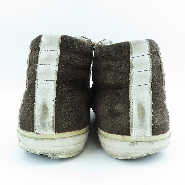 実際に弊社で買取させて頂いた【ジャンク】GOLDEN GOOSE/ゴールデングース GGDB サイドジップ レザースニーカー /40の画像 1枚目