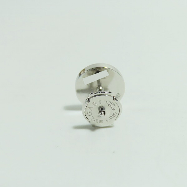 実際に弊社で買取させて頂いたBVLGARI/ブルガリ AU750/K18WG オニキス ピアスの画像 3枚目