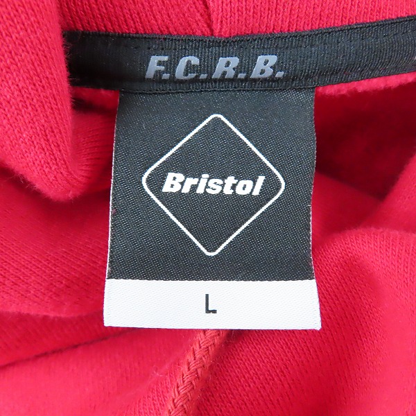 実際に弊社で買取させて頂いたF.C.R.B./F.C.Real Bristol/エフシーレアルブリストル 21AW LOGO PULLOVER SWEAT HOODIE FCRB-212031 Lの画像 3枚目