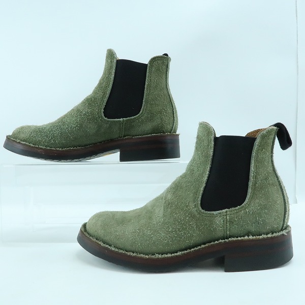 実際に弊社で買取させて頂いたzerrows/ゼローズ Boneakers Line スエード サイドゴアブーツ 2019/6の画像 3枚目