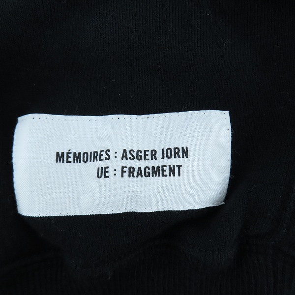 実際に弊社で買取させて頂いた uniform experiment/ユニフォームエクスペリメント 21SS ASGER JORN MEMOIRES CREWNECK SWEAT トレーナー UE-210092/1の画像 4枚目