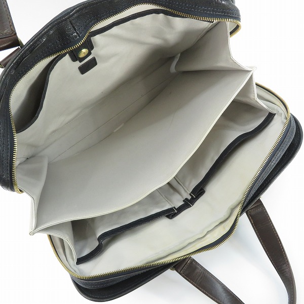 実際に弊社で買取させて頂いた土屋鞄製造所/ツチヤカバン アルマス バッファロー ブリーフケース/ビジネスバッグの画像 3枚目