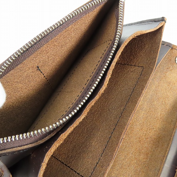実際に弊社で買取させて頂いたRED WING/レッドウィング 二つ折り レザー長財布/ウォレットの画像 4枚目