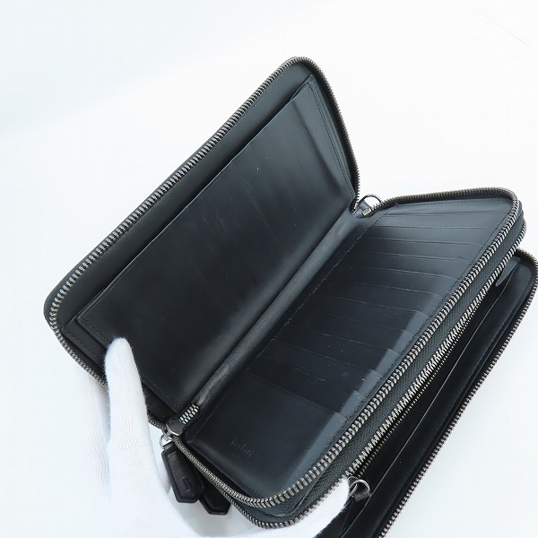 実際に弊社で買取させて頂いたBerluti/ベルルッティ タリ カリグラフィ ラウンドファスナー ウォレット/長財布の画像 3枚目