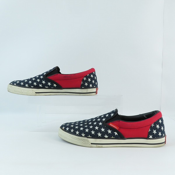 実際に弊社で買取させて頂いた【難有】GUILD PRIME×Dickies/ギルドプライム×ディッキーズ スリッポン Sonora/27の画像 3枚目