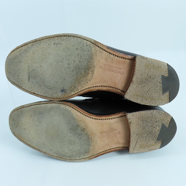 実際に弊社で買取させて頂いたCROCKETT & JONES/クロケット＆ジョーンズ タッセルローファー 26212 /7Eの画像 2枚目
