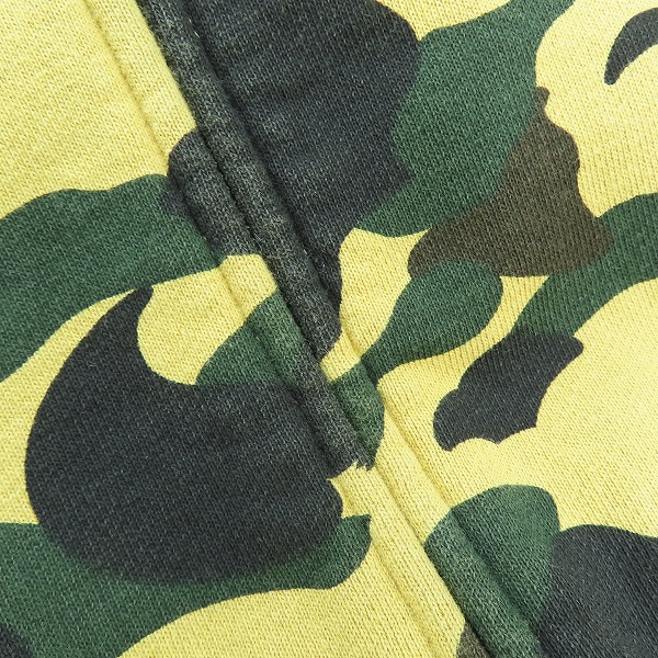 実際に弊社で買取させて頂いたA BATHING APE/アベイシングエイプ 1st camo shark full zip hoodie/ シャーク フルジップパーカー 001ZPB201043X/Lの画像 7枚目