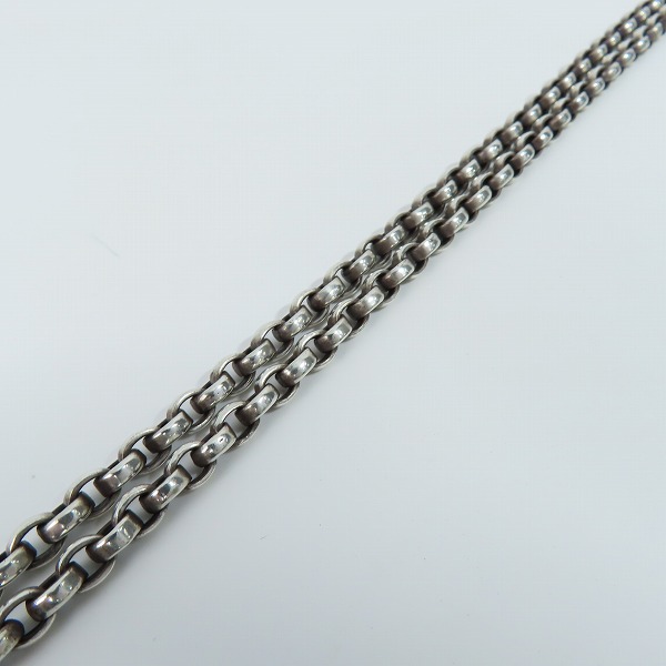 実際に弊社で買取させて頂いたSTARLINGEAR/スターリンギア スモールプレーンリンク チェーンネックレスの画像 3枚目