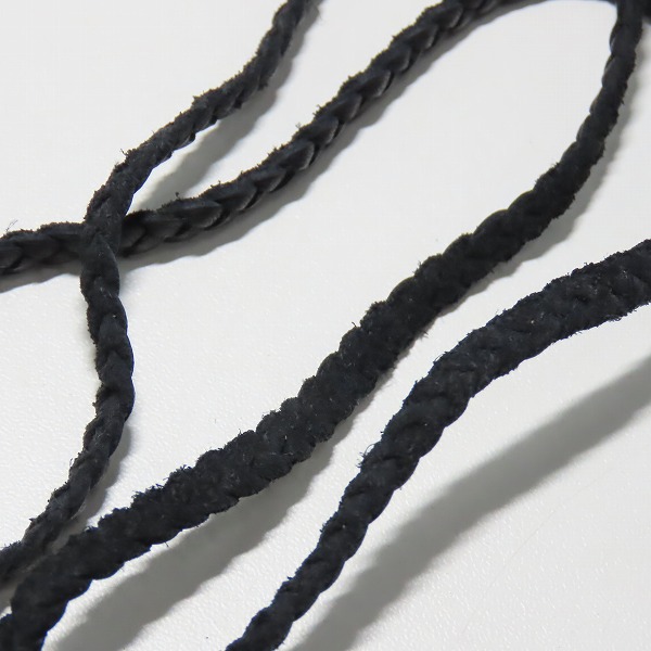 実際に弊社で買取させて頂いたCHROME HEARTS/クロムハーツ BSフレアペンダント ｗ/レザーブレードの画像 7枚目