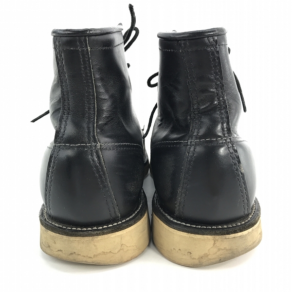 実際に弊社で買取させて頂いたRED WING/レッドウィング 四角犬タグ アイリッシュセッター モックトゥ ブーツ 8179 9Eの画像 1枚目