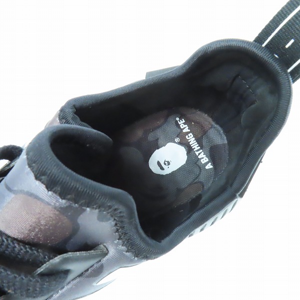 実際に弊社で買取させて頂いたadidas×A BATHING APE/アディダス×アベイシングエイプ NMD R1 BAPE サルカモ柄 BA7325/25.5の画像 4枚目