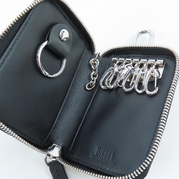 実際に弊社で買取させて頂いたDIESEL/ディーゼル　キーケース　キーケースホルダー　X08099　黒の画像 3枚目