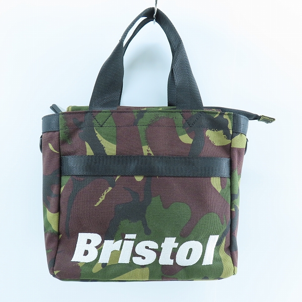 実際に弊社で買取させて頂いたF.C.Real Bristol/エフシーレアルブリストル 2way 23SS スモール トートバッグ カモフラ FCRB-220104