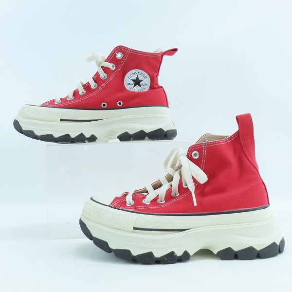 実際に弊社で買取させて頂いたCONVERSE/コンバース ALL STAR TREKWAVE HI/オールスター トレックウェーブ ハイ 1SD474/24.5の画像 3枚目