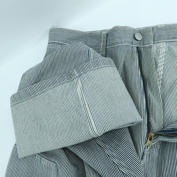 実際に弊社で買取させて頂いたHYSTERIC GLAMOUR/ヒステリックグラマー ボーダーペインターパンツ 02202AP04/Lの画像 5枚目