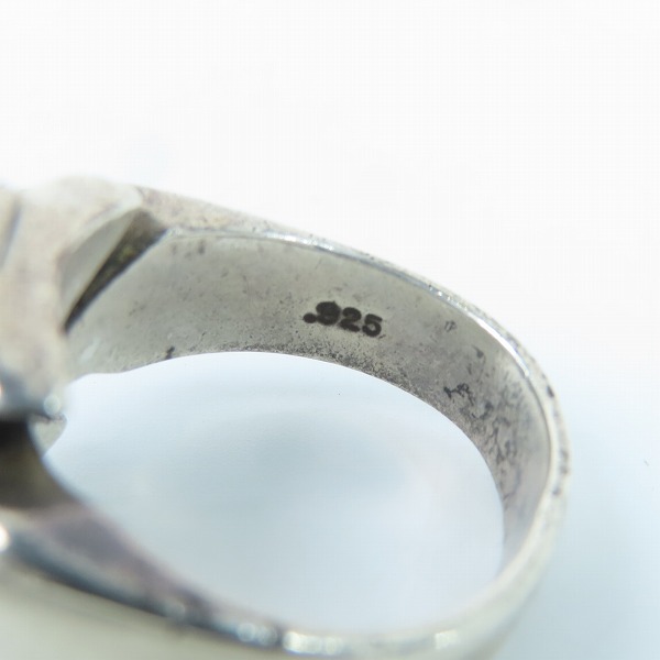 実際に弊社で買取させて頂いたA&G/エーアンドジー スカルリングの画像 7枚目