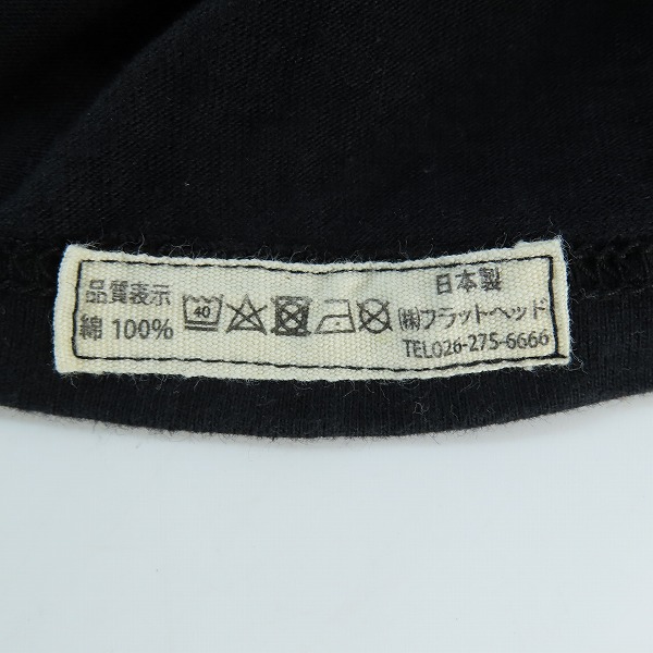 実際に弊社で買取させて頂いたThe Flat Head/フラットヘッド 胸元/バックプリント Tシャツ /42の画像 4枚目