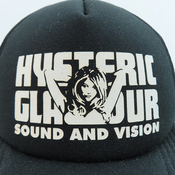 実際に弊社で買取させて頂いたHYSTERIC GLAMOUR/ヒステリックグラマー SOUND AND VISION メッシュキャップ 02191QH02の画像 5枚目