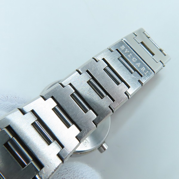 実際に弊社で買取させて頂いたBVLGARI/ブルガリ ブルガリブルガリ クオーツ腕時計 BB30SSD 【動作未確認】の画像 7枚目